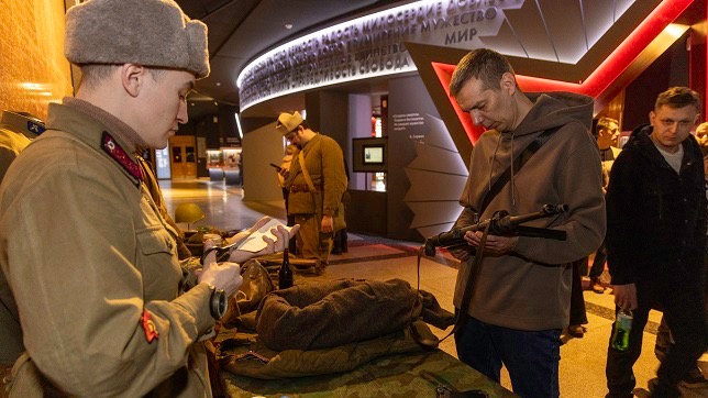 О победе в Курской битве расскажет интерактивная выставка в Музее Победы