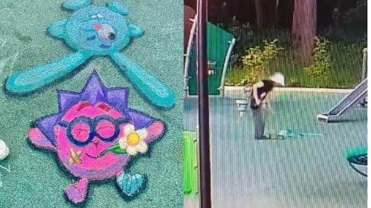 Тульские чиновники пригрозили ребенку судом за рисунки мелом на детской площадке