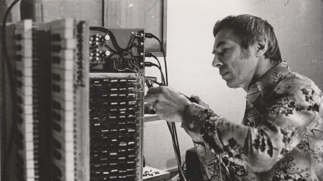 На фото: Александр Зацепин, 1977 год