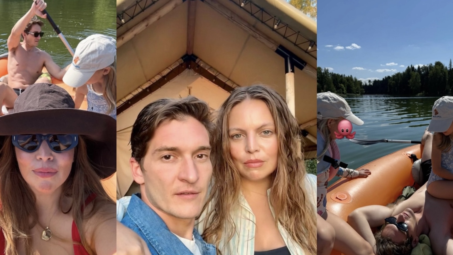 Звезда фильма «Он — дракон» Матвей Лыков показал редкие фото с женой и дочерьми