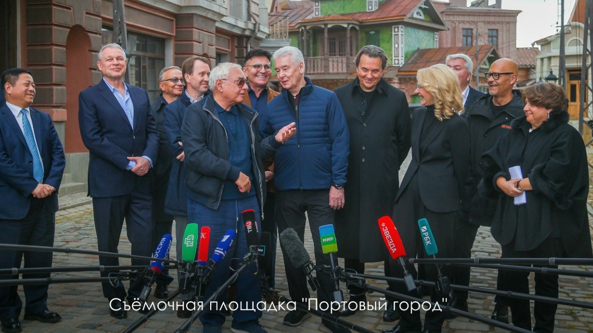 Собянин: Кинопарк «Москино» востребован для съемок патриотических проектов