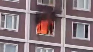 Пожар в квартире на Литовском бульваре в Москве 31 августа 2026 года: фото