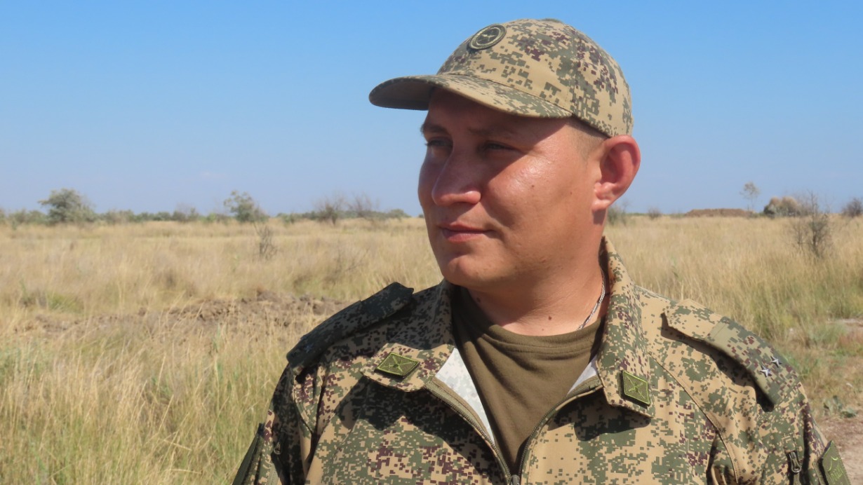 Боец с позывным «Голос» прошел долгий и непростой путь от младшего сержанта до командира роты