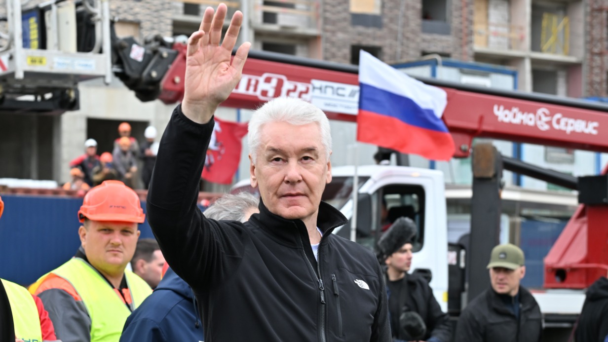 Сергей Собянин открыл новый участок Московского скоростного диаметра