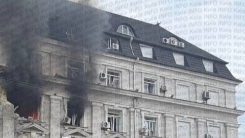 СМИ: ГУР может быть причастно к удару по зданию СБУ в центре Киева