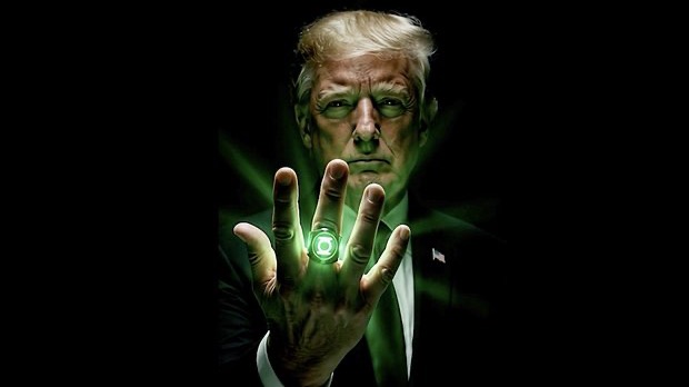 Белый дом выложил видео с Трампом в образе супергероя под песню Канье Уэста