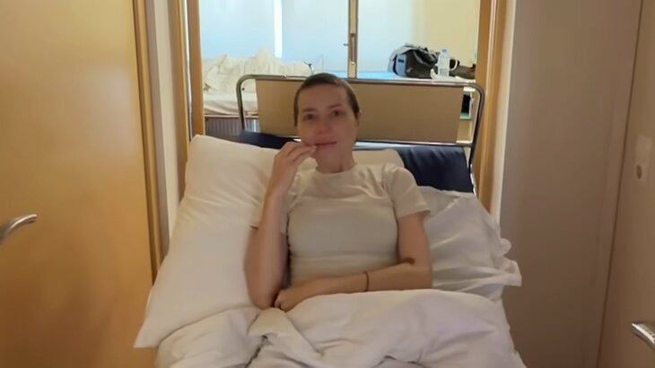 Борющаяся с раком Лерчек перенесла операцию на спине для снятия сильных болей