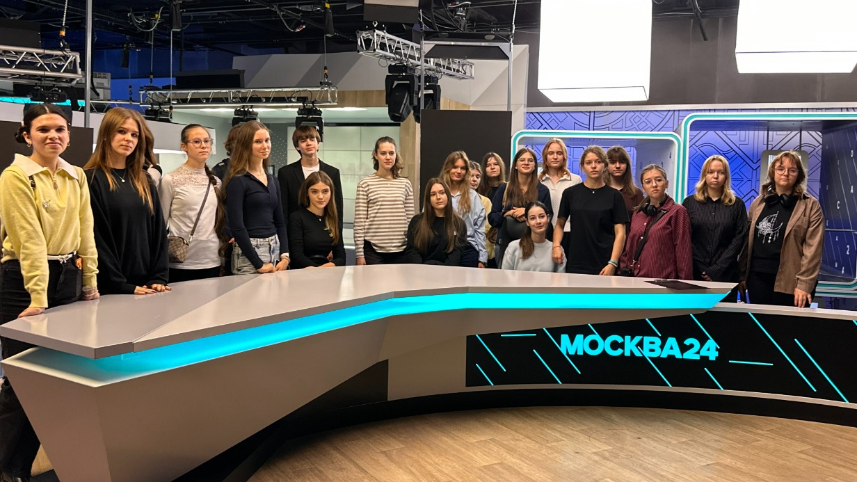 Телеканал «Москва 24» провел экскурсию для участников проекта