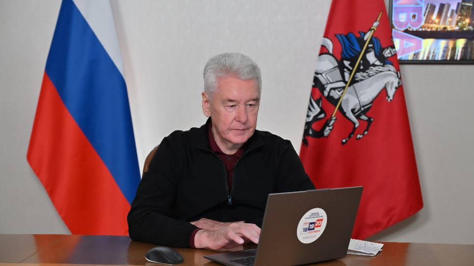 Сергей Собянин проголосовал онлайн на выборах в Государственную думу