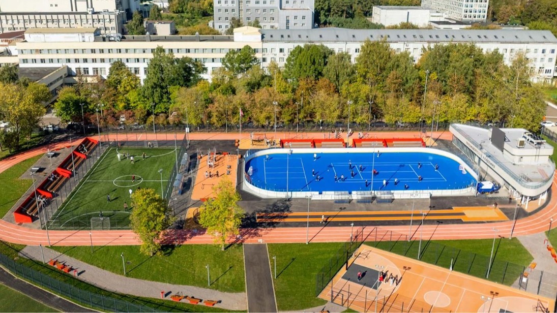 Собянин: Современный спорткластер создан у корпуса РАНХиГС на улице Садовники
