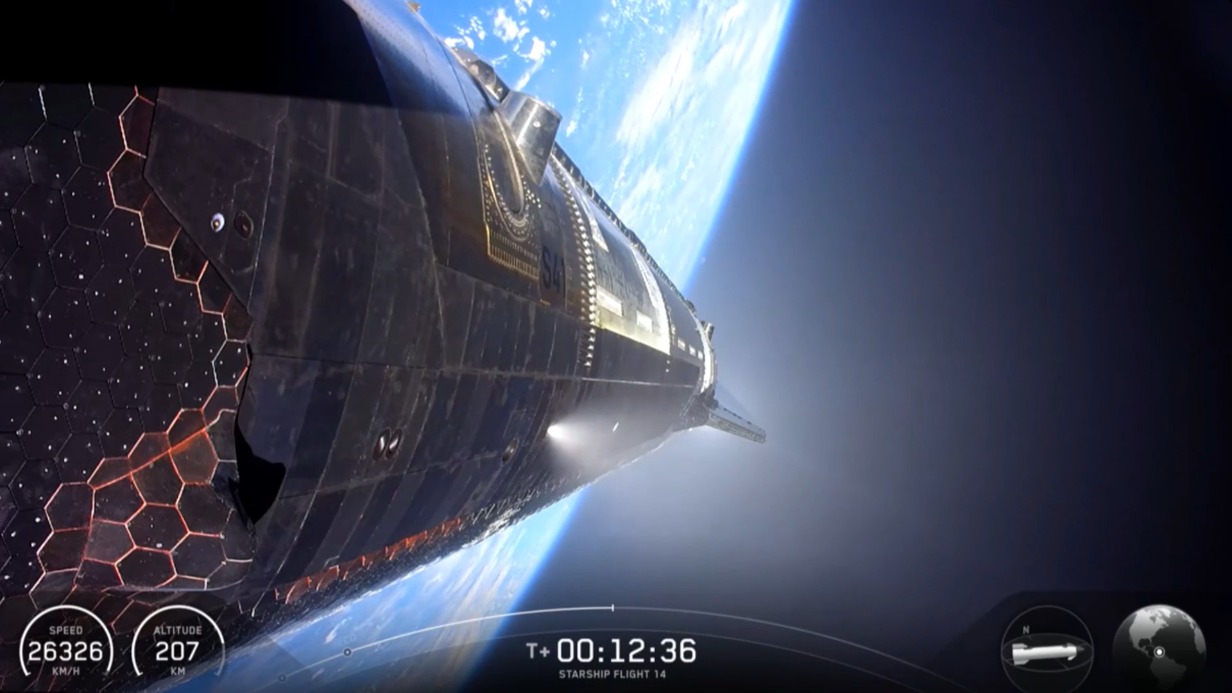 Космический корабль Starship отправился в свой первый орбитальный полет