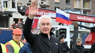 Сергей Собянин открыл новый участок Московского скоростного диаметра