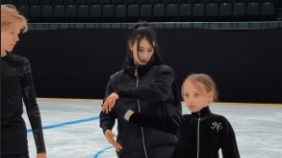 Дочь Пескова и Навки дебютировала на соревнованиях по фигурному катанию