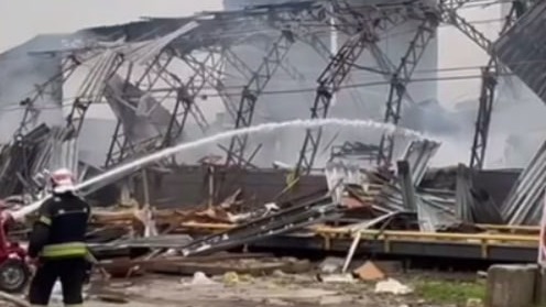 Пожар на складе в Подольске 15 октября: сколько человек пострадало