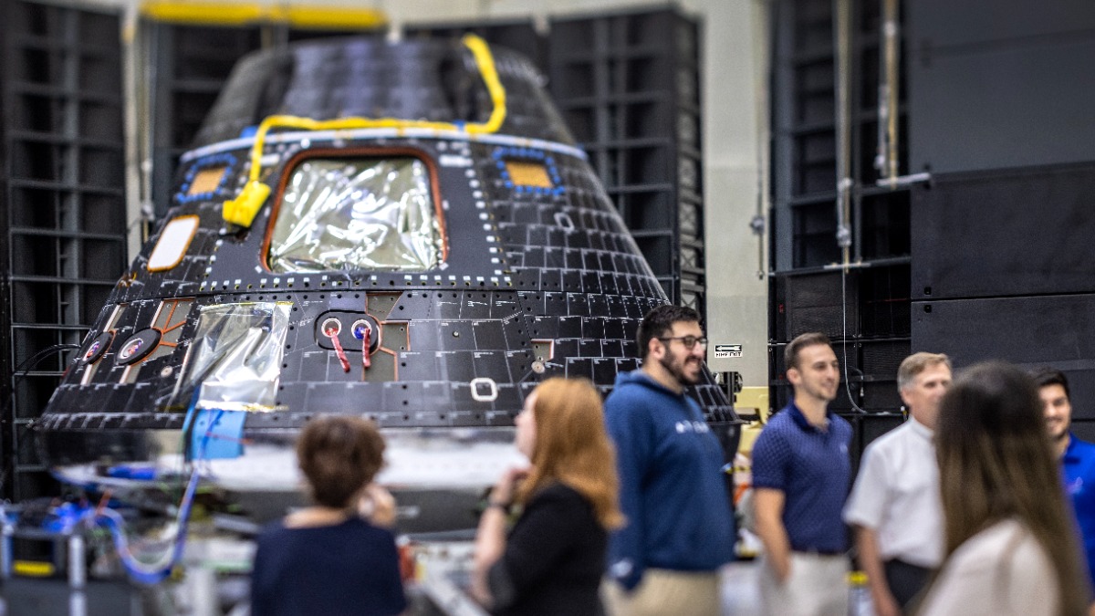 8 августа 2023 года. США. Космический корабль NASA Orion, на котором осуществлялась миссия «Артемида-2»