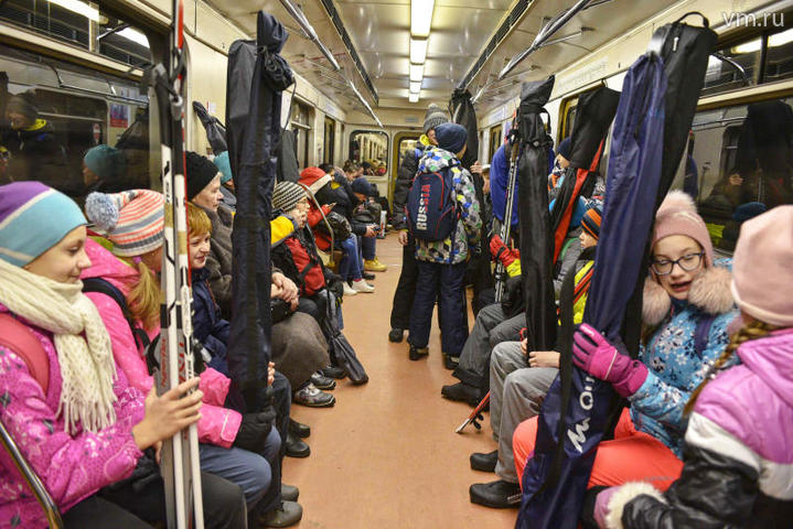 Поход туристического клуба школы № 1579 «Ежики» на лыжах