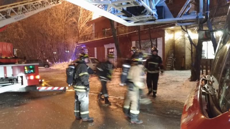 Пожар в ресторане на востоке Москвы ликвидирован