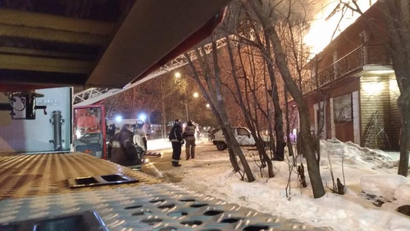 Пожар в ресторане на востоке Москвы ликвидирован