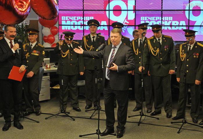 Владимир Черников в редакции газеты «Вечерняя Москва»