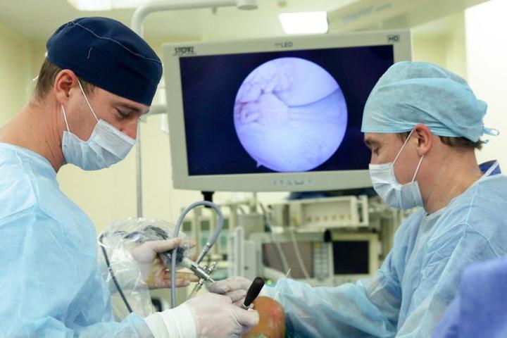 В институте подавляющее большинство операций выполняется эндоскопически