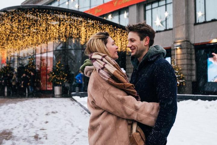 Александр Константинов с женой Кариной