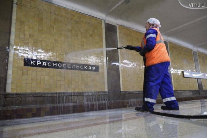 Работы на Сокольнической линии метро