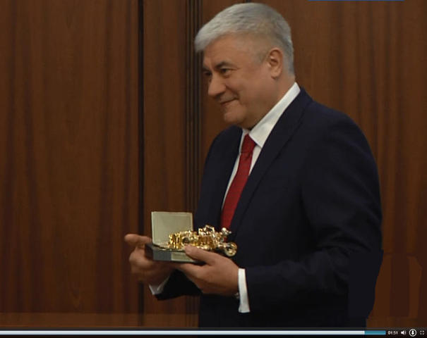 Владимир Колокольцев вручил награды победителям литературного конкурса МВД «Доброе слово»