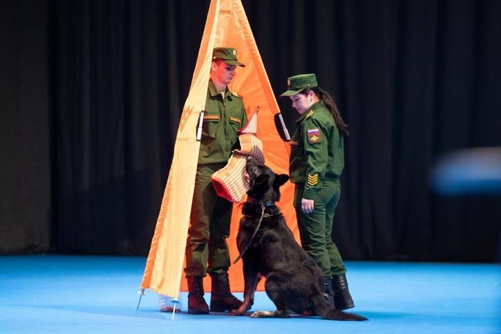 Связи гражданских и военных кинологов продолжают крепнуть