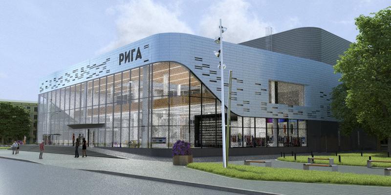 Проект реконструкции кинотеатра «Рига»