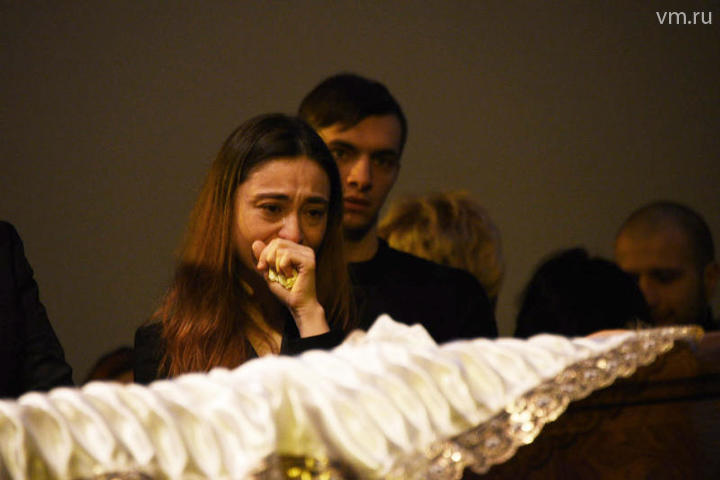 Во время прощания с Георгием Данелией