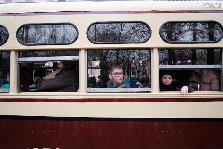 Парад трамваев — 2019 / Фото: Максим Аносов, «Вечерняя Москва»