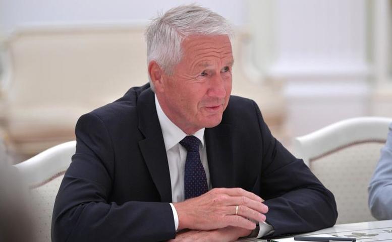 Встреча с Генеральным секретарем Совета Европы Турбьерном Ягландом