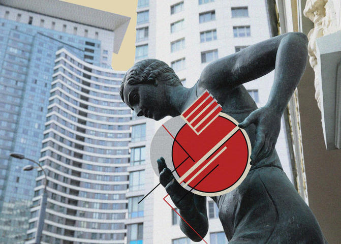 Работы Елизаветы, вдохновленные архитектурой Московскогометрополитена