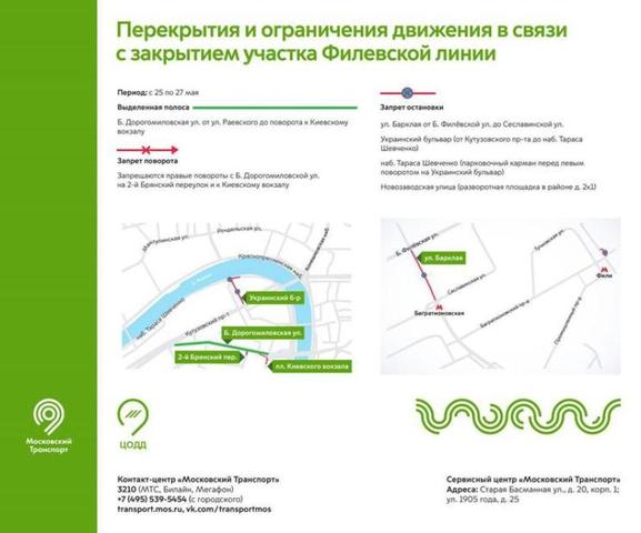Отдельная выделенная полоса появится на участке улицы Большой Дорогомиловской