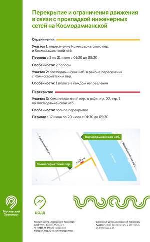 Ограничения движения автомобилей ввели в центре и на юго-востоке столицы