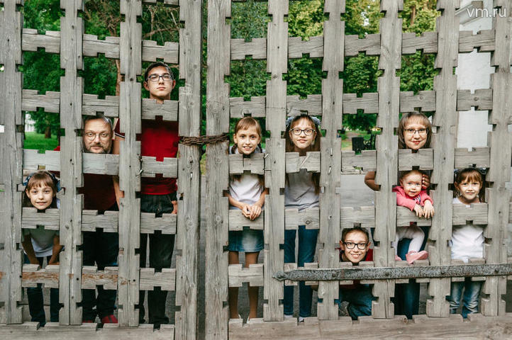 Фотография семьи Ичиных из Измайлова