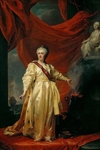 Императрица Всероссийская Екатерина II (Левицкий Д. Г., 1783 год)