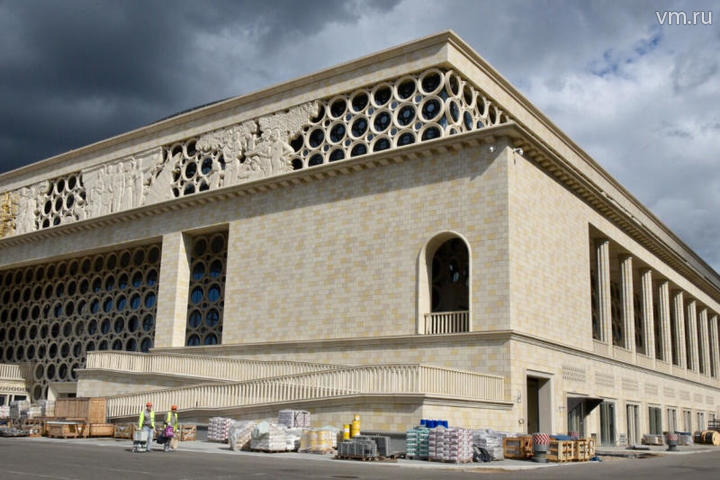 По своей архитектуре здание будет сочетаться с остальными объектами «Лужников»