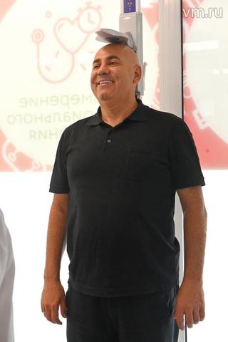 Иосифу Пригожину измеряют рост