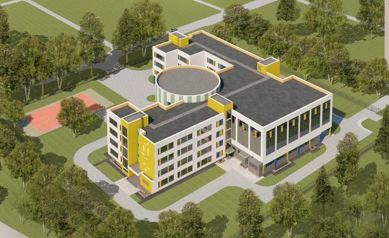 Площадь школы, которая разместится по адресу: микрорайон 6, корпус 16, составит 10 тысяч квадратных метров
