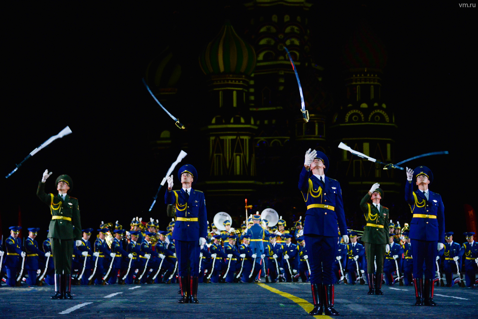 Международный военно-музыкальный фестиваль «Спасская башня» / Фото: Наталья Феоктистова / Вечерняя Москва